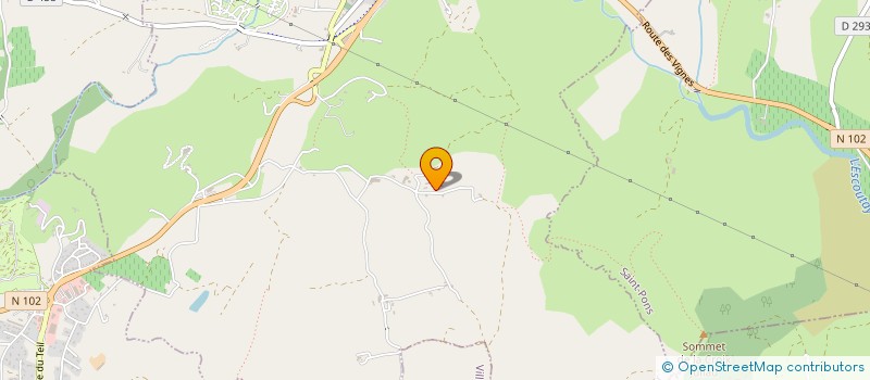 localisation de l'entreprise MONSIEUR JEAN PASTRE  SAINT-JEAN-LE-CENTENIER