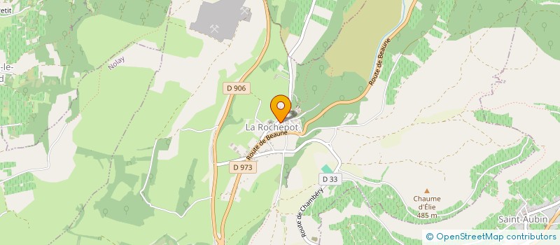 localisation de l'entreprise MONSIEUR JEAN PATIN  LA ROCHEPOT