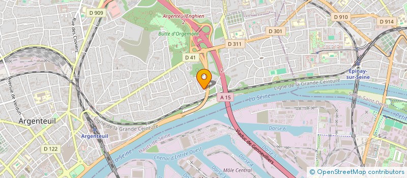 localisation de l'entreprise MONSIEUR JEAN-PATRICE BULLOT  ARGENTEUIL