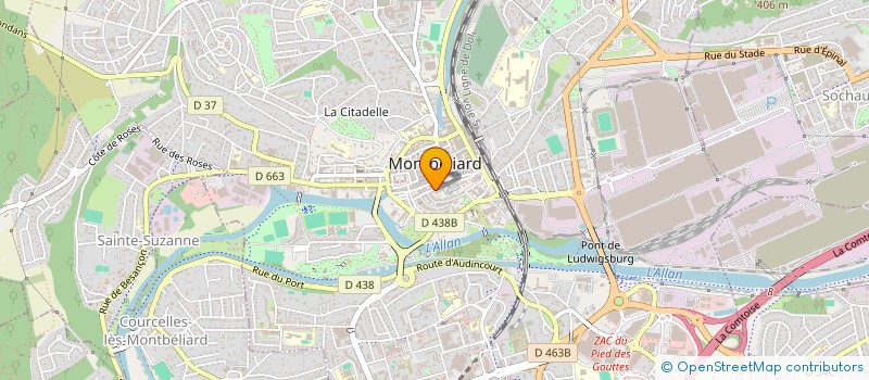 localisation de l'entreprise MONSIEUR JEAN-PATRICE GAUTIER  BETHONCOURT