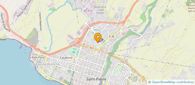 localisation de l'entreprise MONSIEUR JEAN PATRICE GOURSALO  SAINT-PIERRE