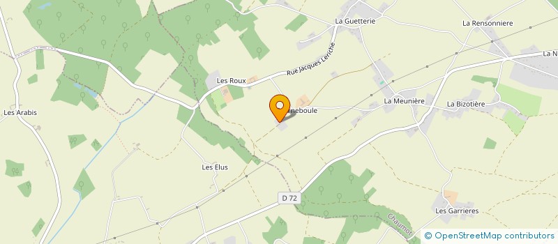 localisation de l'entreprise MONSIEUR JEAN PATRICE GRUNENWALD à CHAUMOT