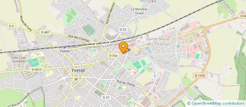 localisation de l'entreprise MONSIEUR JEAN-PATRICE HABLAL à YVETOT