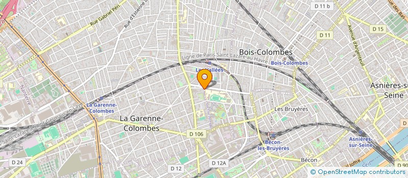 localisation de l'entreprise MONSIEUR JEAN-PATRICE PHAM à LA GARENNE-COLOMBES