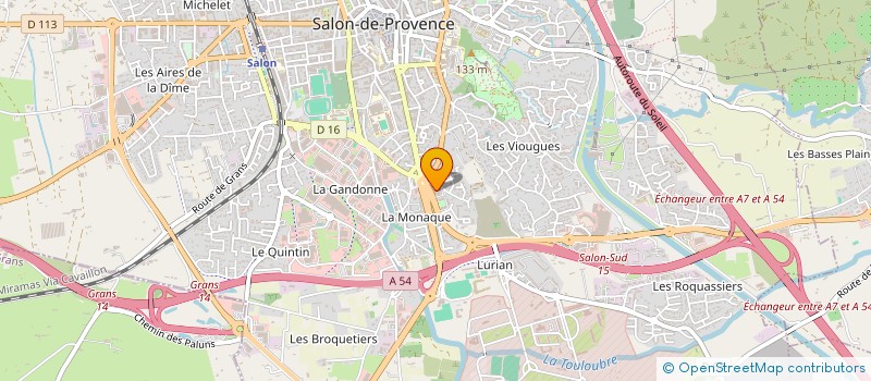 localisation de l'entreprise MONSIEUR JEAN-PATRICK BONILLO à SALON-DE-PROVENCE
