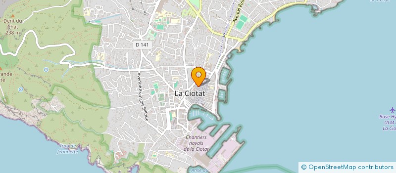 localisation de l'entreprise MONSIEUR JEAN-PATRICK CAZAL à LA CIOTAT