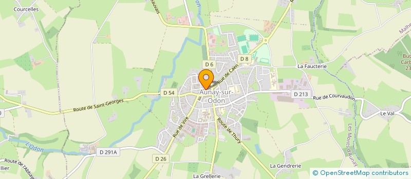 localisation de l'entreprise MONSIEUR JEAN-PATRICK CHEVALLIER à LES MONTS D'AUNAY