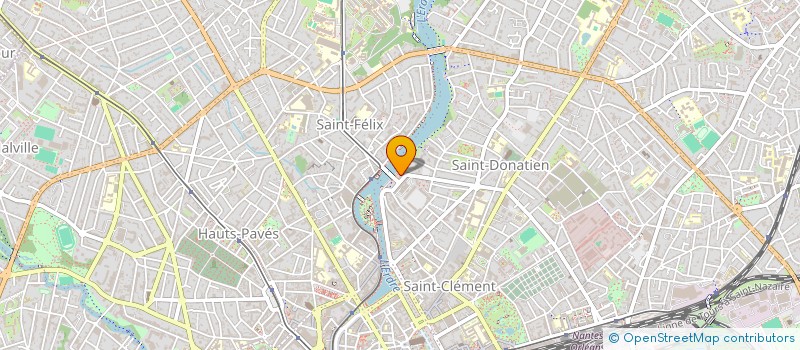 localisation de l'entreprise MONSIEUR JEAN-PATRICK COSSET  NANTES