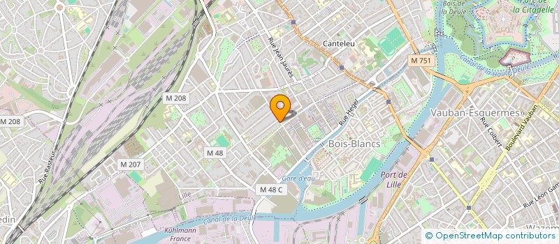 localisation de l'entreprise MONSIEUR JEAN-PATRICK DEBAENE à LILLE
