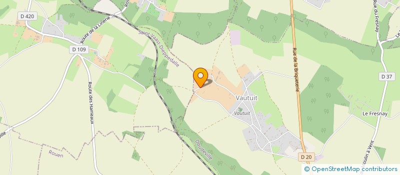 localisation de l'entreprise MONSIEUR JEAN-PATRICK GUEROULT à DOUDEVILLE