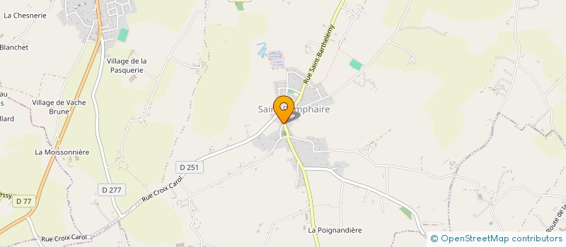 localisation de l'entreprise MONSIEUR JEAN-PATRICK HOREL  BOURGVALLEES