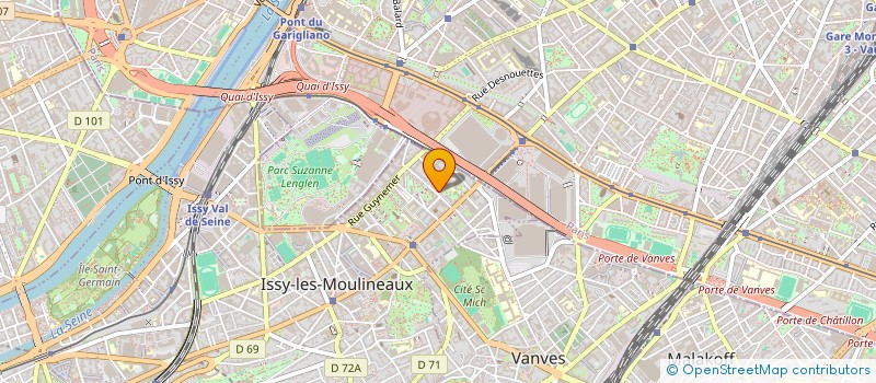 localisation de l'entreprise MONSIEUR JEAN-PATRICK MARTINI à ISSY-LES-MOULINEAUX