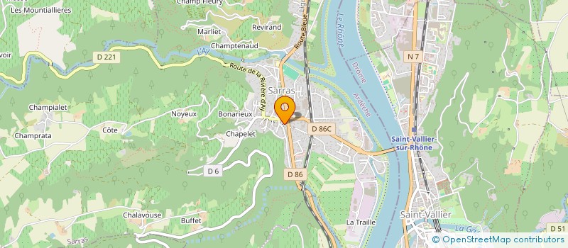 localisation de l'entreprise MONSIEUR JEAN-PATRICK MONTEIRO  SARRAS