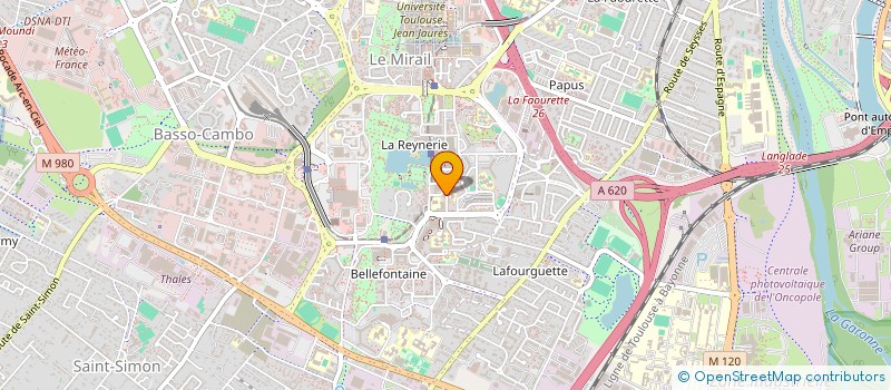 localisation de l'entreprise MONSIEUR JEAN-PATRICK NANCY  TOULOUSE
