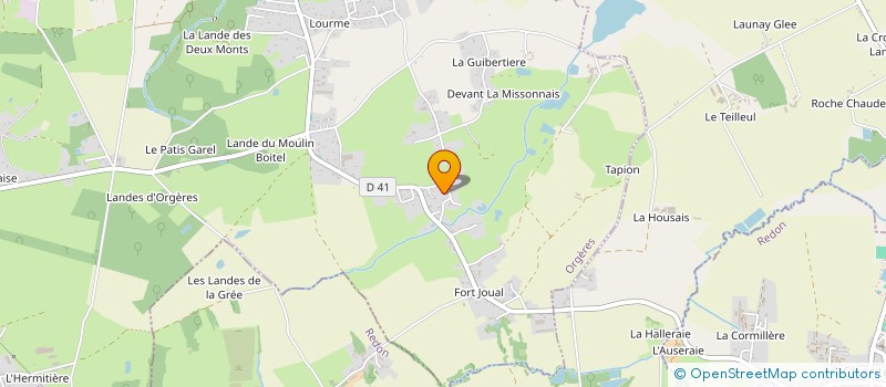 localisation de l'entreprise MONSIEUR JEAN-PATRICK PERSAIS  SAINT-ERBLON