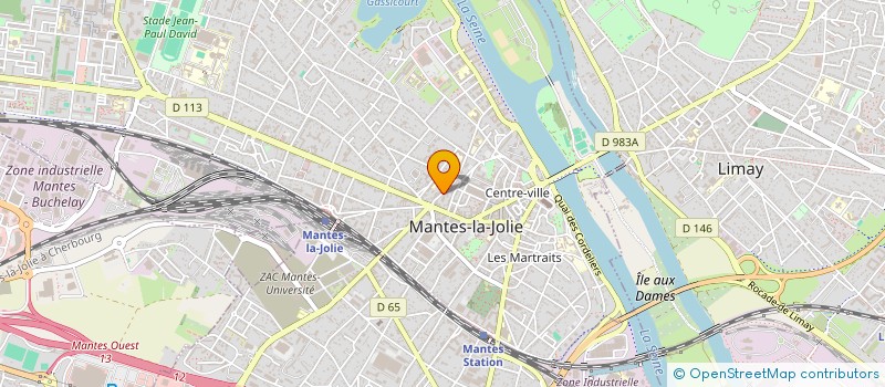 localisation de l'entreprise MONSIEUR JEAN PATRICK ROBERT  MANTES-LA JOLIE