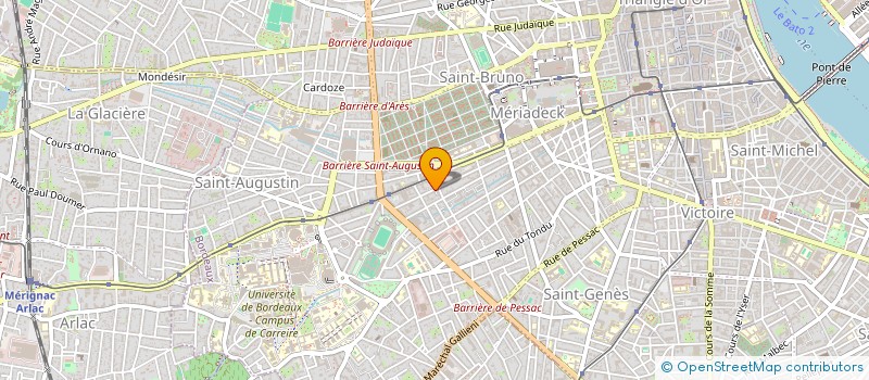 localisation de l'entreprise MONSIEUR JEAN-PATRICK ROUSSEAU  BORDEAUX