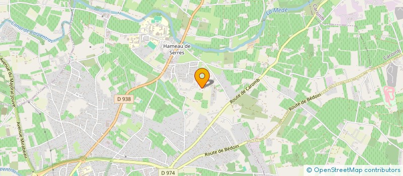 localisation de l'entreprise MONSIEUR JEAN PATRICK SALVAT à CARPENTRAS