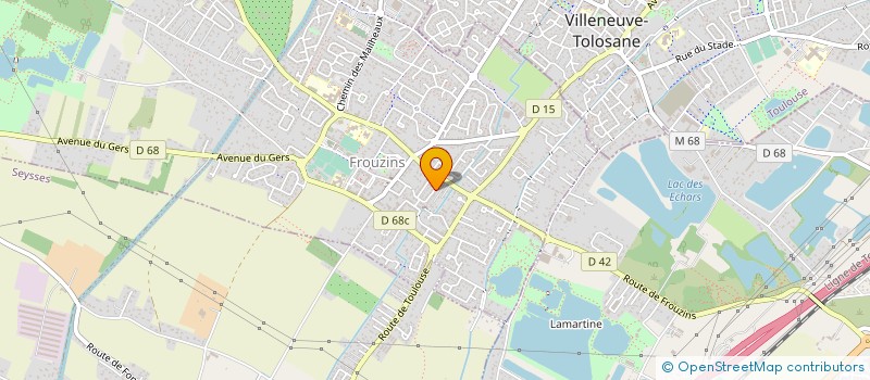 localisation de l'entreprise MONSIEUR JEAN-PATRICK SIMON  FROUZINS