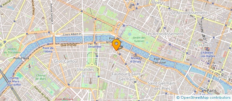 localisation de l'entreprise MONSIEUR JEAN PATRICK SIMONETTI  PARIS