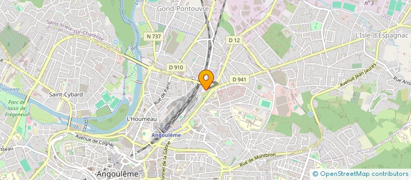 localisation de l'entreprise MONSIEUR JEAN-PATRICK TAUZIA à ANGOULEME
