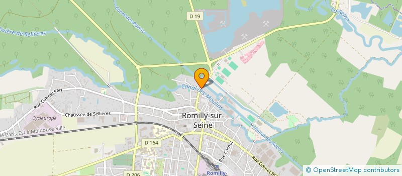 localisation de l'entreprise MONSIEUR JEAN-PATRICK VERNET  ROMILLY-SUR-SEINE