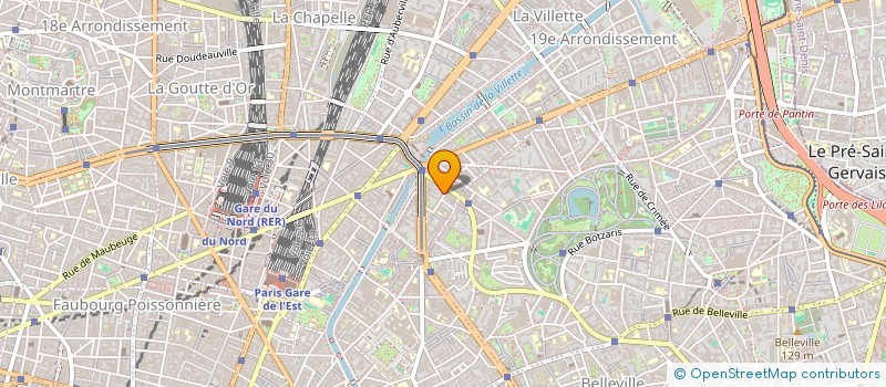 localisation de l'entreprise MONSIEUR JEAN PATRICOT  PARIS