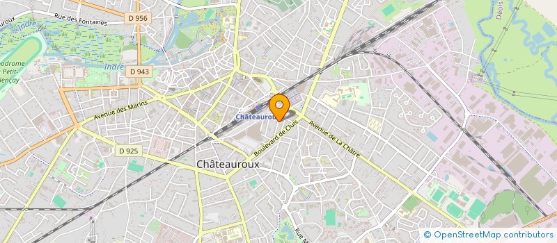 localisation de l'entreprise MONSIEUR JEAN PATRIGEON à CHATEAUROUX