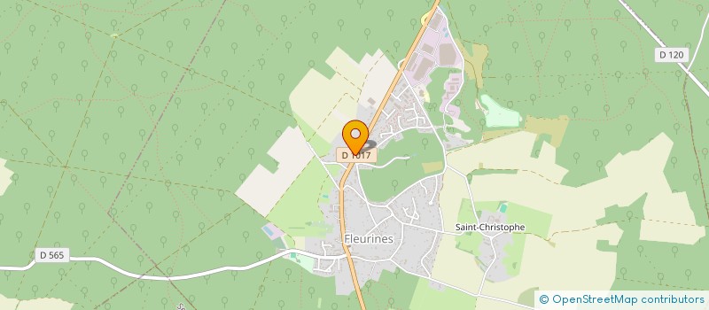 localisation de l'entreprise MONSIEUR JEAN PATRY  FLEURINES