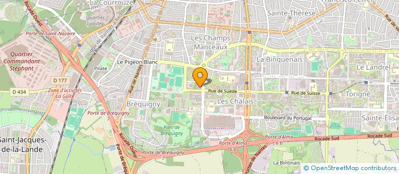 localisation de l'entreprise MONSIEUR JEAN PATY  RENNES