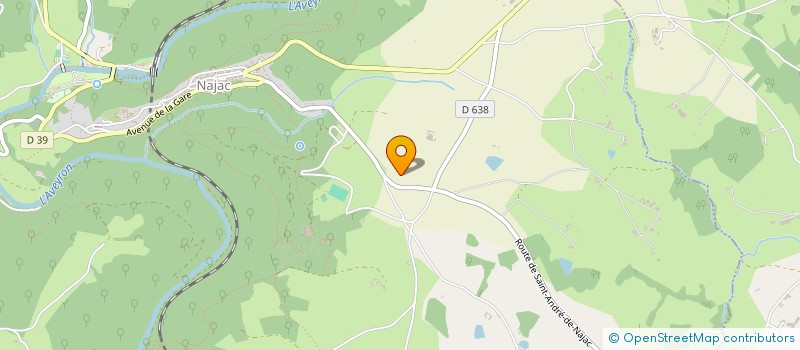 localisation de l'entreprise MONSIEUR JEAN PAUGAM à NAJAC