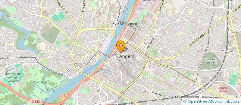 localisation de l'entreprise MONSIEUR JEAN PAUL à ANGERS