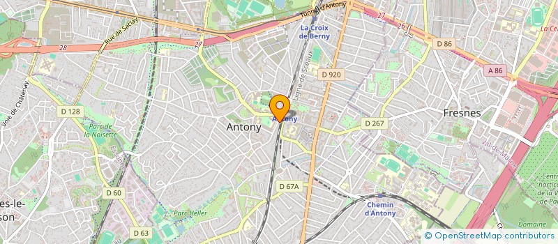 localisation de l'entreprise MONSIEUR JEAN-PAUL ABOUCAYA à ANTONY