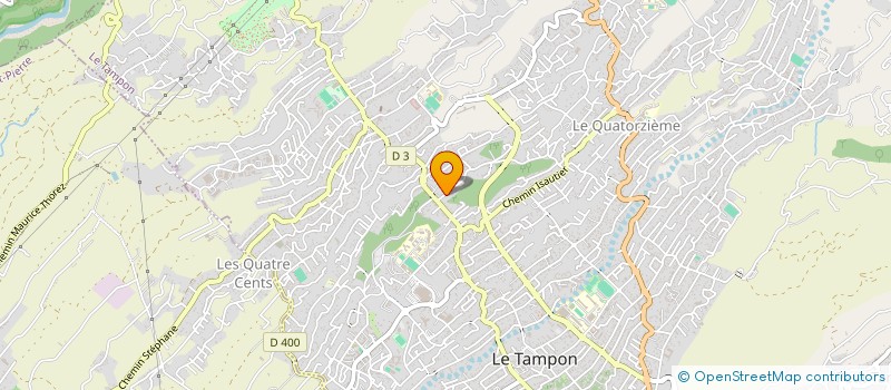 localisation de l'entreprise MONSIEUR JEAN PAUL ACAPANDIE à LE TAMPON
