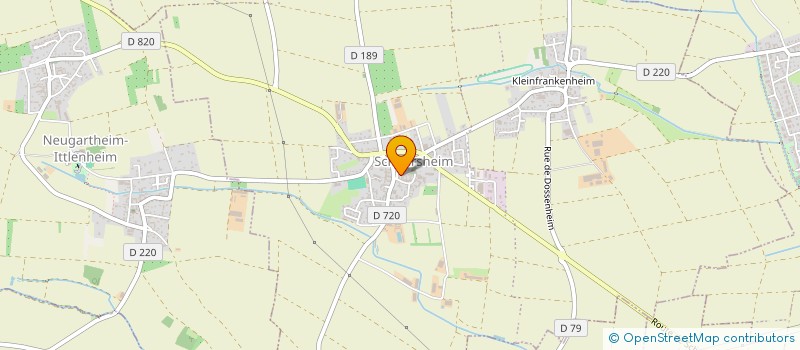 localisation de l'entreprise MONSIEUR JEAN-PAUL ADAM  DACHSTEIN