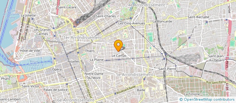 localisation de l'entreprise MONSIEUR JEAN-PAUL AGNESE à MARSEILLE