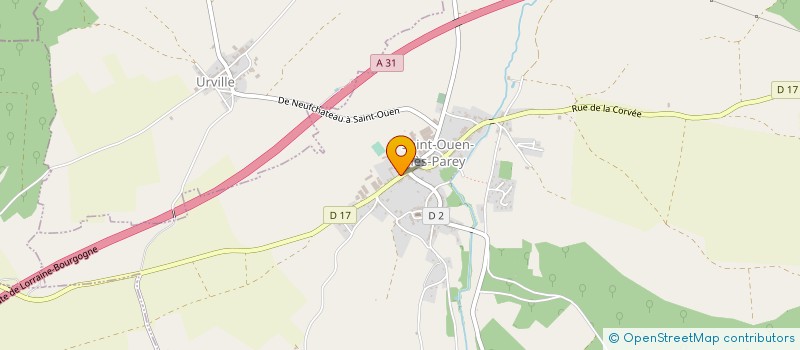 localisation de l'entreprise MONSIEUR JEAN-PAUL AGNUS à SAINT-OUEN-LES-PAREY