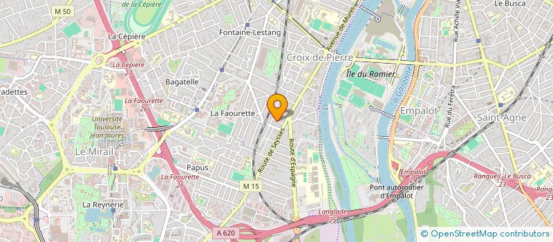 localisation de l'entreprise MONSIEUR JEAN-PAUL AGUTTES à TOULOUSE