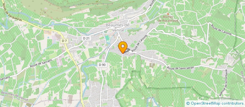 localisation de l'entreprise MONSIEUR JEAN PAUL ALBANO  AUBIGNAN