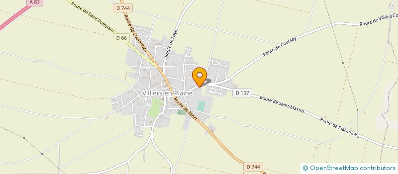 localisation de l'entreprise MONSIEUR JEAN-PAUL ALBERT  VILLIERS-EN-PLAINE