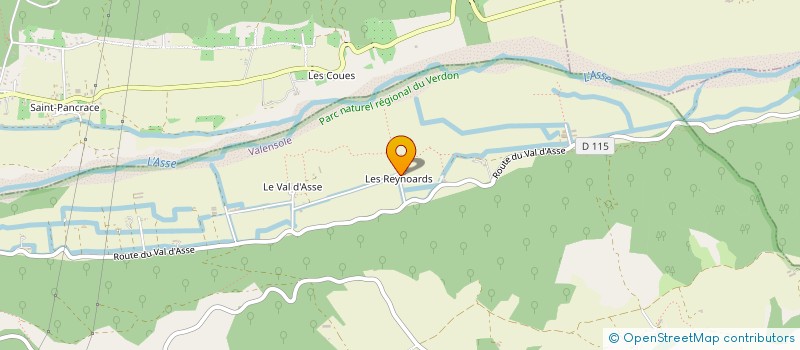 localisation de l'entreprise MONSIEUR JEAN-PAUL ANGELVIN à VALENSOLE