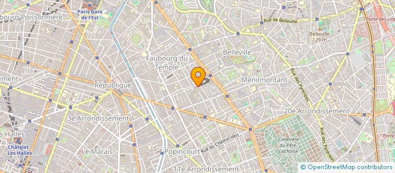 localisation de l'entreprise MONSIEUR JEAN-PAUL ANTOINE  PARIS