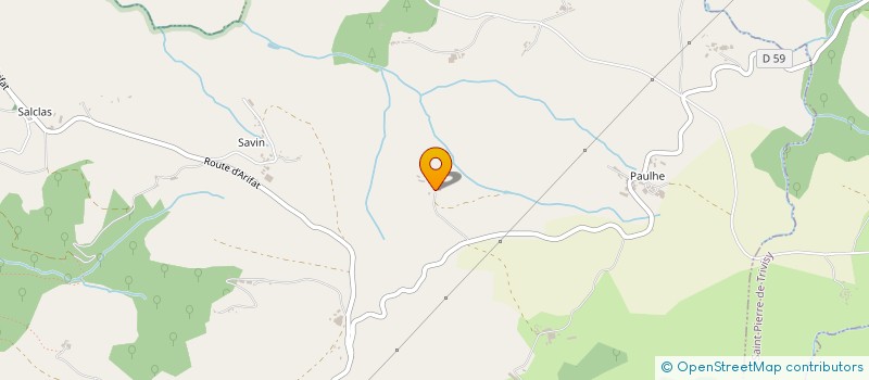 localisation de l'entreprise MONSIEUR JEAN-PAUL ASTIE  MONTREDON-LABESSONNIE