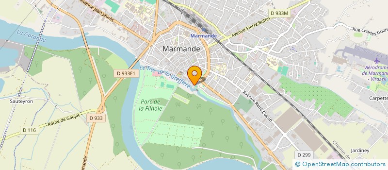 localisation de l'entreprise MONSIEUR JEAN-PAUL AUSSEL à MARMANDE