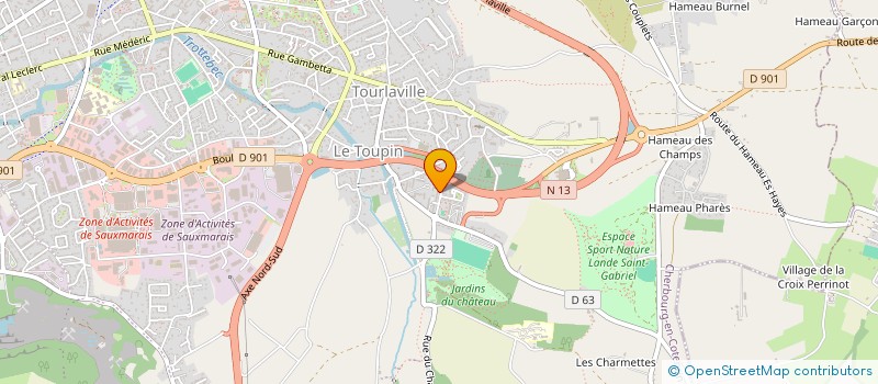 localisation de l'entreprise MONSIEUR JEAN-PAUL AVENARD  CHERBOURG-EN-COTENTIN