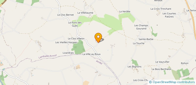 localisation de l'entreprise MONSIEUR JEAN-PAUL BALAY à LAMBALLE-ARMOR