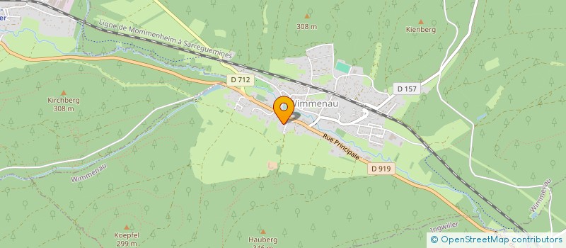 localisation de l'entreprise MONSIEUR JEAN-PAUL BARIDO  WIMMENAU