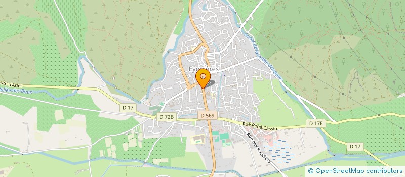 localisation de l'entreprise MONSIEUR JEAN-PAUL BAUDINO  EYGUIERES