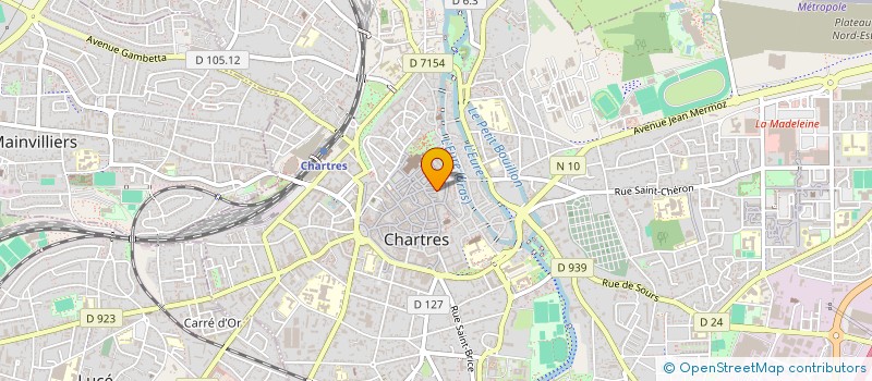 localisation de l'entreprise MONSIEUR JEAN-PAUL BEAUXIS-AUSSALET à CHARTRES