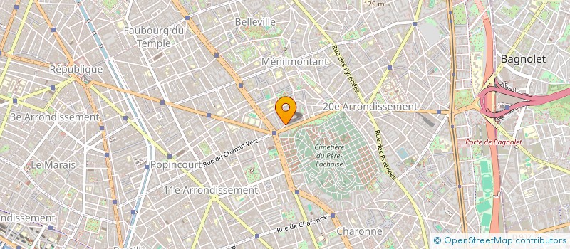 localisation de l'entreprise MONSIEUR JEAN PAUL BEIRIEU  PARIS